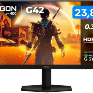 Monitor Gamer AOC Agon 24" FHD 200Hz VA - 24G42HE