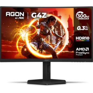 Monitor Gamer AOC Agon 27" FHD 300Hz VA Curvo - C27G4Z/P