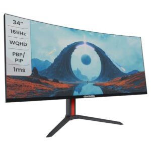 Monitor Gamer Concórdia UZ340 34" WQHD 165Hz VA Curvo - UZ340