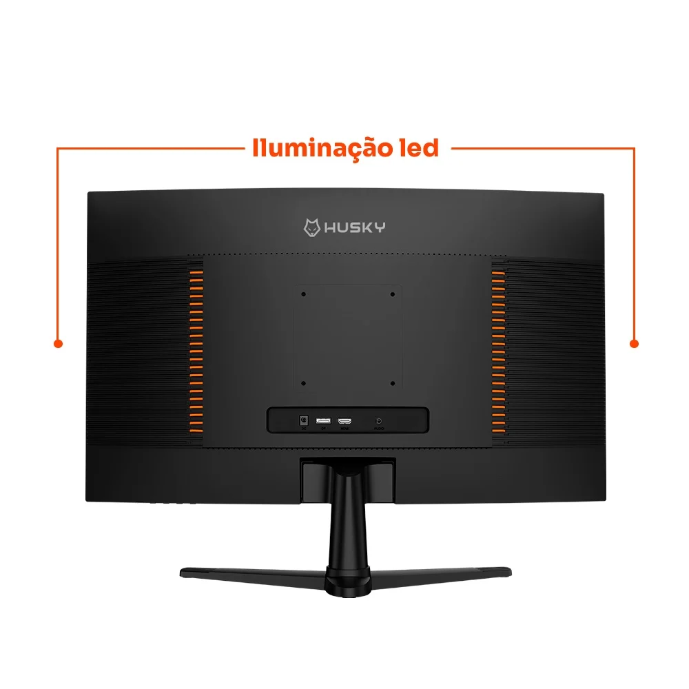 Monitor Gamer Husky Boreal 27" FHD 180Hz VA Curvo - HMG00527PT - Imagem 4