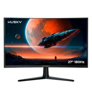 Monitor Gamer Husky Boreal 27" FHD 180Hz VA Curvo - HMG00527PT