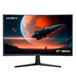 Monitor Gamer Husky Boreal 27" FHD 260Hz VA Curvo - HMG00627PT