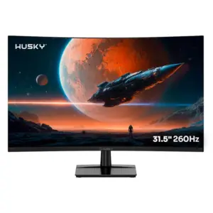 Monitor Gamer Husky Boreal 31.5" FHD 260Hz VA Curvo - HMG00732PT