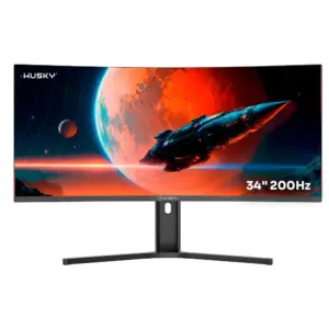 Monitor Gamer Husky Boreal 34" WQHD 200Hz VA Curvo - HMG00234PT