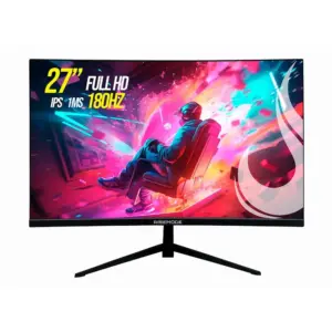 Monitor Gamer Rise Mode 27" FHD 180Hz IPS Curvo - RM-MOG-27C180FH-B
