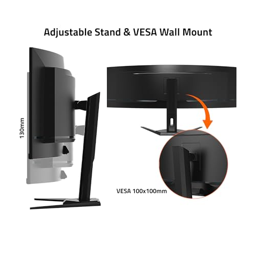 Monitor Gamer Gigabyte AORUS 49" DQHD 144Hz OLED - CO49DQ-SA - Imagem 4