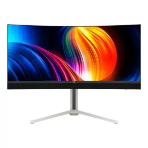 Monitor Gamer KBM! Gaming MG900 34" WQHD 180Hz VA Curvo - KGMG90034BR