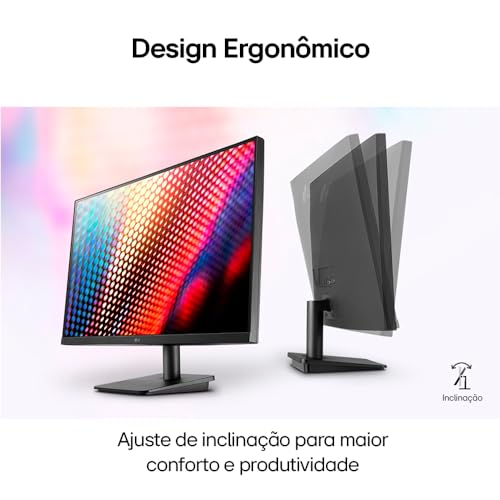 Monitor Gamer LG 24" FHD 75Hz IPS - 24MP400-B - Imagem 3