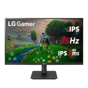 Monitor Gamer LG 24" FHD 75Hz IPS - 24MP400-B