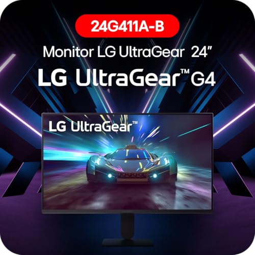 Monitor Gamer LG UltraGear 24" FHD 144Hz IPS - 24G411A-B - Imagem 3