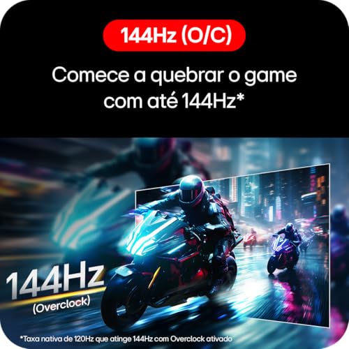 Monitor Gamer LG UltraGear 24" FHD 144Hz IPS - 24G411A-B - Imagem 4