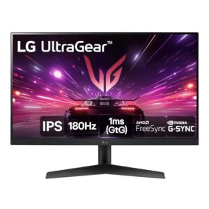 Monitor Gamer LG UltraGear 24" FHD 180Hz IPS - 24GS60F-B