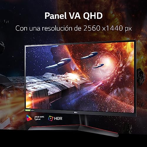 Monitor Gamer LG UltraGear 32" 2K QHD 165Hz VA - 32GN600-B - Imagem 2