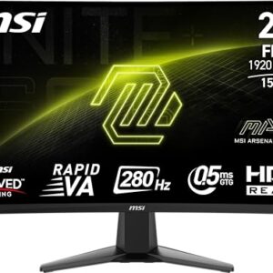 Monitor Gamer MSI MAG 27" FHD 280Hz VA Curvo - 276CXF