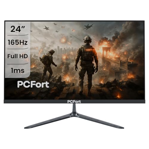 Monitor Gamer PCFort 23.8" FHD 165Hz VA - H238F165